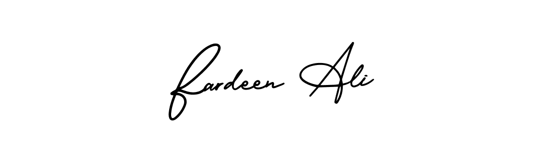 Also we have Fardeen Ali name is the best signature style. Create professional handwritten signature collection using AmerikaSignatureDemo-Regular autograph style. Fardeen Ali signature style 3 images and pictures png