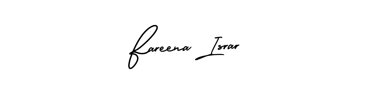 Best and Professional Signature Style for Fareena Israr. AmerikaSignatureDemo-Regular Best Signature Style Collection. Fareena Israr signature style 3 images and pictures png