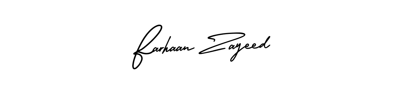 AmerikaSignatureDemo-Regular is a professional signature style that is perfect for those who want to add a touch of class to their signature. It is also a great choice for those who want to make their signature more unique. Get Farhaan Zayeed name to fancy signature for free. Farhaan Zayeed signature style 3 images and pictures png