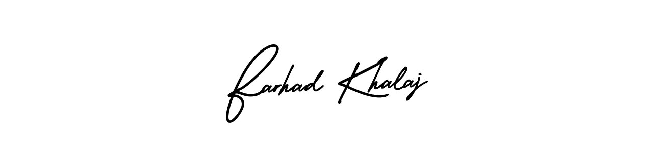 Also we have Farhad Khalaj name is the best signature style. Create professional handwritten signature collection using AmerikaSignatureDemo-Regular autograph style. Farhad Khalaj signature style 3 images and pictures png