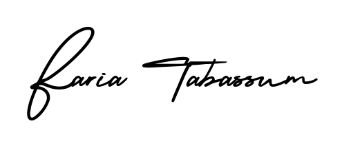 Download transparent PNG signature for name Faria Tabassum styled with AmerikaSignatureDemo-Regular font. Ready to paste directly into PDF and Word agreements. Faria Tabassum signature style 3 images and pictures png