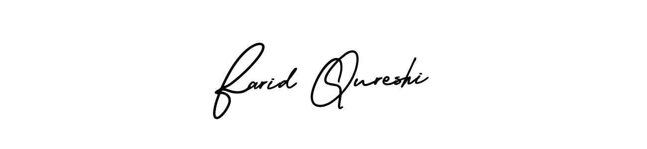 if you are searching for the best signature style for your name Farid Qureshi. so please give up your signature search. here we have designed multiple signature styles  using AmerikaSignatureDemo-Regular. Farid Qureshi signature style 3 images and pictures png