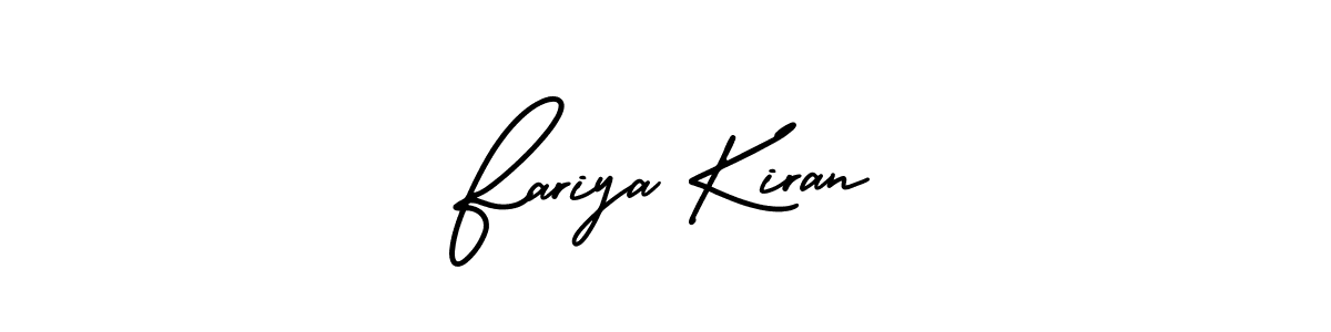 Check out images of Autograph of Fariya Kiran name. Actor Fariya Kiran Signature Style. AmerikaSignatureDemo-Regular is a professional sign style online. Fariya Kiran signature style 3 images and pictures png