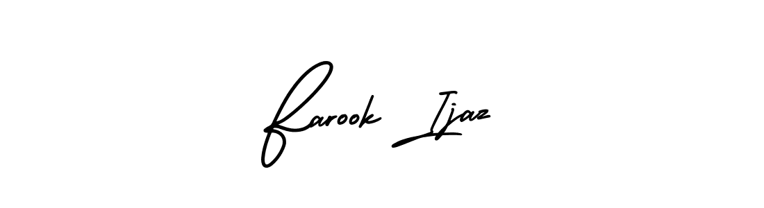 Make a beautiful signature design for name Farook Ijaz. Use this online signature maker to create a handwritten signature for free. Farook Ijaz signature style 3 images and pictures png