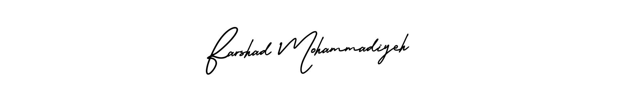 Make a beautiful signature design for name Farshad Mohammadiyeh. Use this online signature maker to create a handwritten signature for free. Farshad Mohammadiyeh signature style 3 images and pictures png