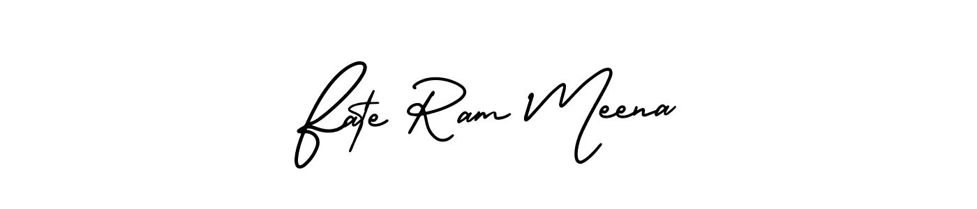 Best and Professional Signature Style for Fate Ram Meena. AmerikaSignatureDemo-Regular Best Signature Style Collection. Fate Ram Meena signature style 3 images and pictures png