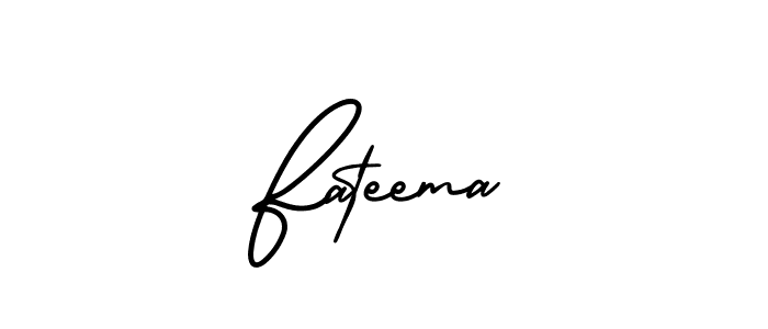 Make a beautiful signature design for name Fateema. Use this online signature maker to create a handwritten signature for free. Fateema signature style 3 images and pictures png