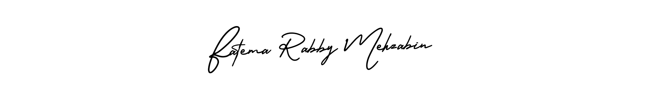 How to Draw Fatema Rabby Mehzabin signature style? AmerikaSignatureDemo-Regular is a latest design signature styles for name Fatema Rabby Mehzabin. Fatema Rabby Mehzabin signature style 3 images and pictures png