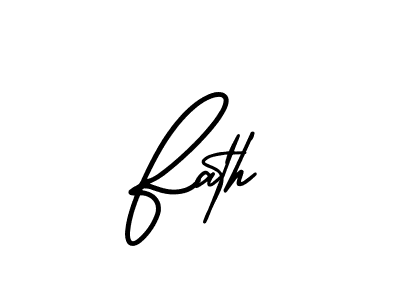 AmerikaSignatureDemo-Regular is a professional signature style that is perfect for those who want to add a touch of class to their signature. It is also a great choice for those who want to make their signature more unique. Get Fath name to fancy signature for free. Fath signature style 3 images and pictures png