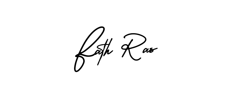 if you are searching for the best signature style for your name Fath Ras. so please give up your signature search. here we have designed multiple signature styles  using AmerikaSignatureDemo-Regular. Fath Ras signature style 3 images and pictures png