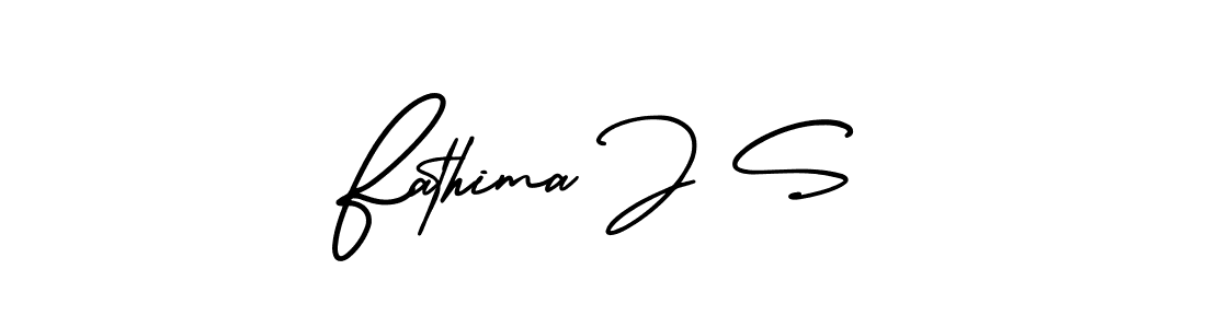 You can use this online signature creator to create a handwritten signature for the name Fathima J S. This is the best online autograph maker. Fathima J S signature style 3 images and pictures png