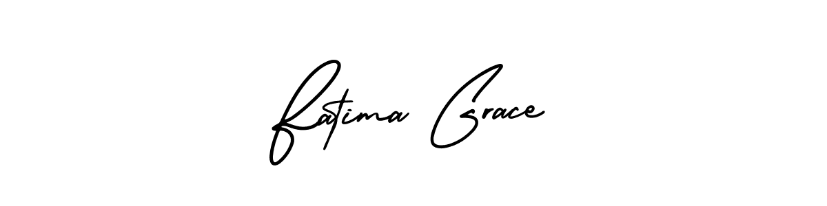See photos of Fatima Grace official signature by Spectra . Check more albums & portfolios. Read reviews & check more about AmerikaSignatureDemo-Regular font. Fatima Grace signature style 3 images and pictures png