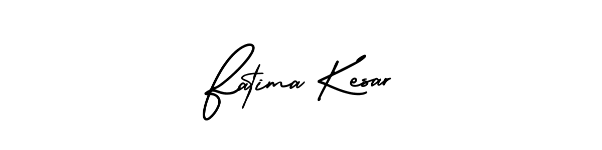 if you are searching for the best signature style for your name Fatima Kesar. so please give up your signature search. here we have designed multiple signature styles  using AmerikaSignatureDemo-Regular. Fatima Kesar signature style 3 images and pictures png