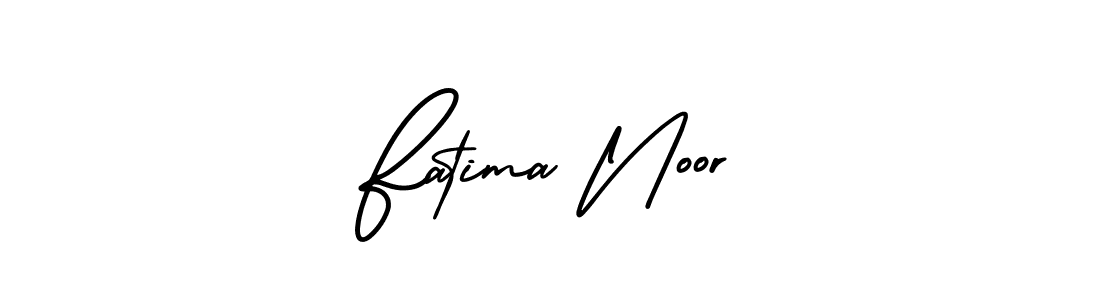 Design your own signature with our free online signature maker. With this signature software, you can create a handwritten (AmerikaSignatureDemo-Regular) signature for name Fatima Noor. Fatima Noor signature style 3 images and pictures png