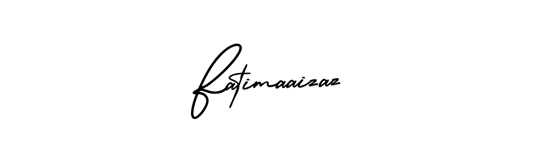 Make a beautiful signature design for name Fatimaaizaz. With this signature (AmerikaSignatureDemo-Regular) style, you can create a handwritten signature for free. Fatimaaizaz signature style 3 images and pictures png