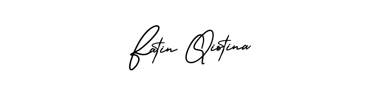 Check out images of Autograph of Fatin Qistina name. Actor Fatin Qistina Signature Style. AmerikaSignatureDemo-Regular is a professional sign style online. Fatin Qistina signature style 3 images and pictures png