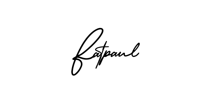 AmerikaSignatureDemo-Regular is a professional signature style that is perfect for those who want to add a touch of class to their signature. It is also a great choice for those who want to make their signature more unique. Get Fatpaul name to fancy signature for free. Fatpaul signature style 3 images and pictures png