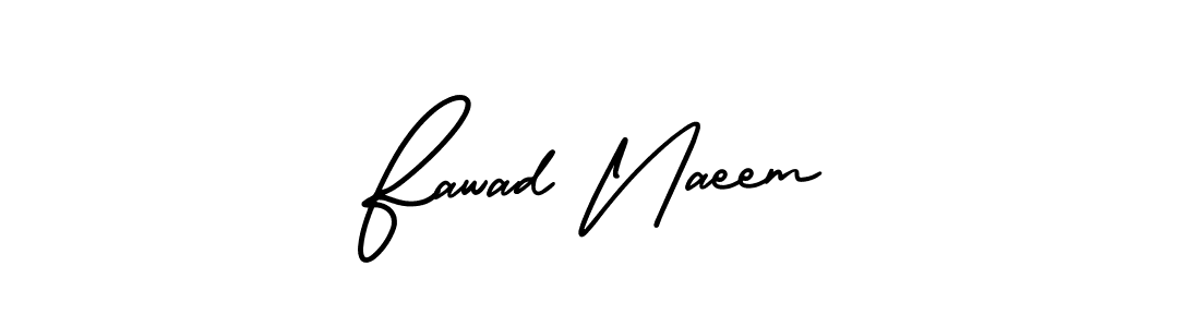 How to make Fawad Naeem signature? AmerikaSignatureDemo-Regular is a professional autograph style. Create handwritten signature for Fawad Naeem name. Fawad Naeem signature style 3 images and pictures png