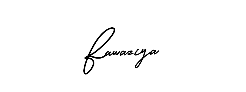 Create a beautiful signature design for name Fawaziya. With this signature (AmerikaSignatureDemo-Regular) fonts, you can make a handwritten signature for free. Fawaziya signature style 3 images and pictures png