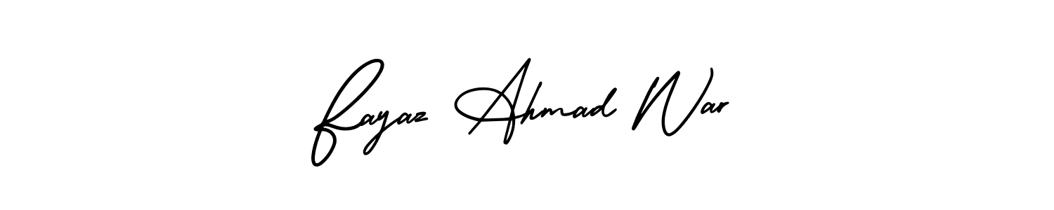 Best and Professional Signature Style for Fayaz Ahmad War. AmerikaSignatureDemo-Regular Best Signature Style Collection. Fayaz Ahmad War signature style 3 images and pictures png