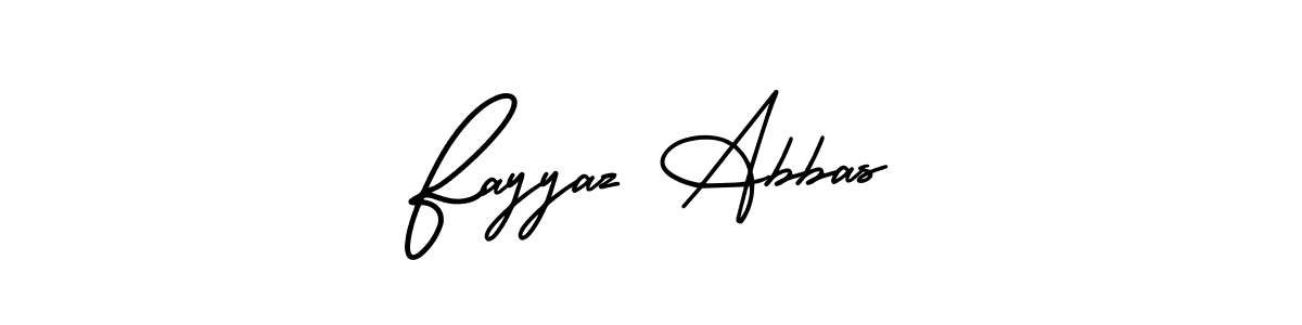 Create a beautiful signature design for name Fayyaz Abbas. With this signature (AmerikaSignatureDemo-Regular) fonts, you can make a handwritten signature for free. Fayyaz Abbas signature style 3 images and pictures png