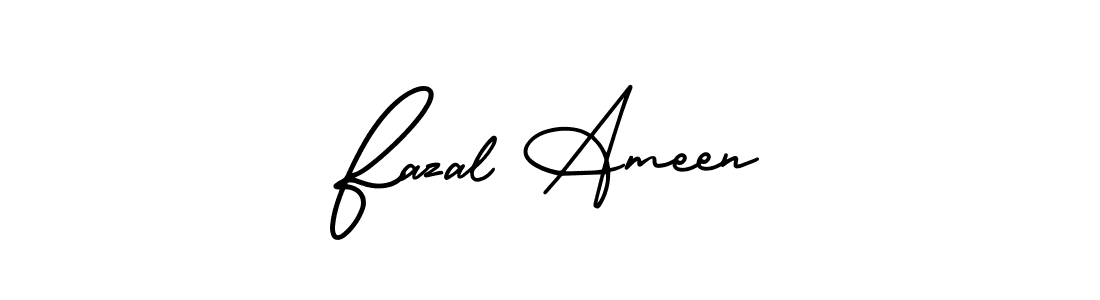 How to make Fazal Ameen signature? AmerikaSignatureDemo-Regular is a professional autograph style. Create handwritten signature for Fazal Ameen name. Fazal Ameen signature style 3 images and pictures png