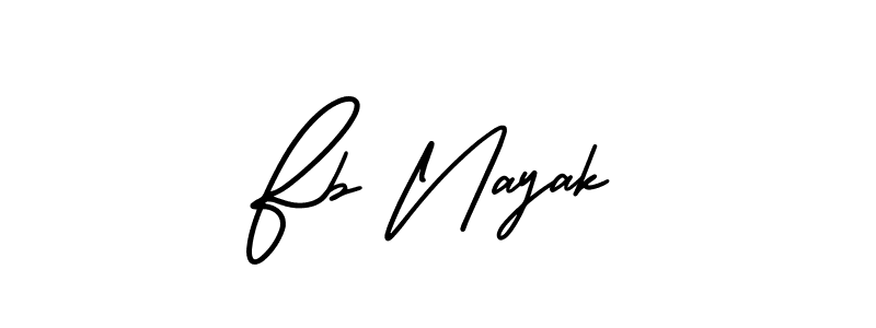 Make a beautiful signature design for name Fb Nayak. Use this online signature maker to create a handwritten signature for free. Fb Nayak signature style 3 images and pictures png