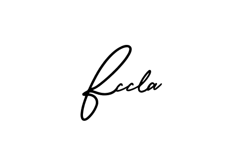 Create a beautiful signature design for name Fccla. With this signature (AmerikaSignatureDemo-Regular) fonts, you can make a handwritten signature for free. Fccla signature style 3 images and pictures png
