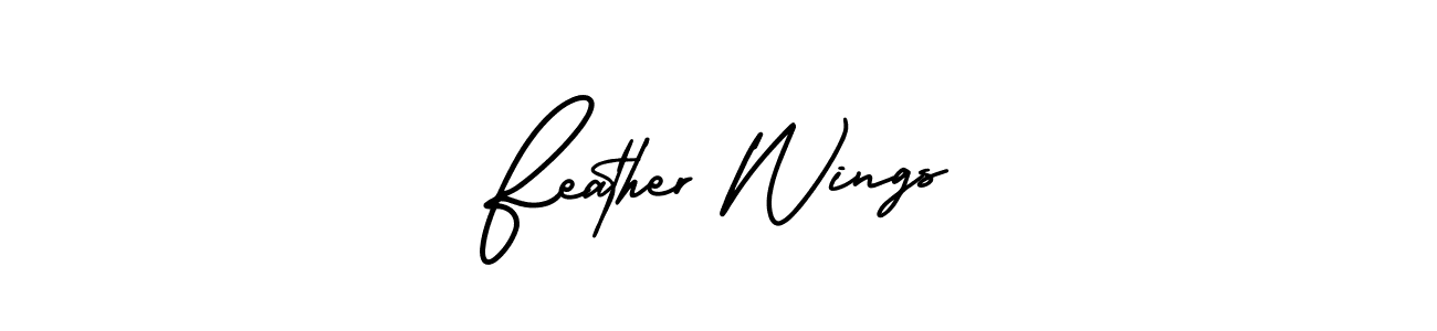 See photos of Feather Wings official signature by Spectra . Check more albums & portfolios. Read reviews & check more about AmerikaSignatureDemo-Regular font. Feather Wings signature style 3 images and pictures png