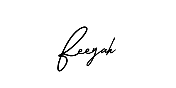Make a beautiful signature design for name Feeyah. Use this online signature maker to create a handwritten signature for free. Feeyah signature style 3 images and pictures png