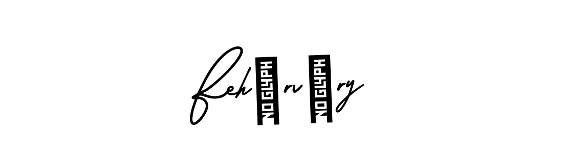 You should practise on your own different ways (AmerikaSignatureDemo-Regular) to write your name (Fehérváry) in signature. don't let someone else do it for you. Fehérváry signature style 3 images and pictures png