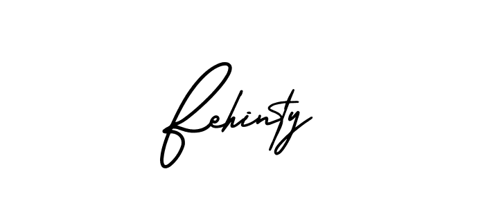 if you are searching for the best signature style for your name Fehinty. so please give up your signature search. here we have designed multiple signature styles  using AmerikaSignatureDemo-Regular. Fehinty signature style 3 images and pictures png