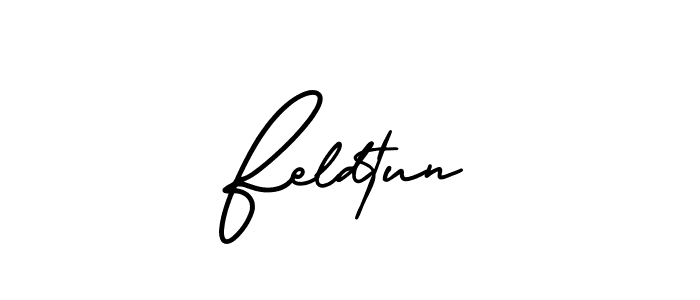 Once you've used our free online signature maker to create your best signature AmerikaSignatureDemo-Regular style, it's time to enjoy all of the benefits that Feldtun name signing documents. Feldtun signature style 3 images and pictures png