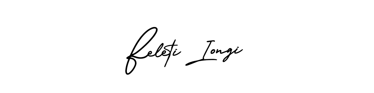 if you are searching for the best signature style for your name Feleti Iongi. so please give up your signature search. here we have designed multiple signature styles  using AmerikaSignatureDemo-Regular. Feleti Iongi signature style 3 images and pictures png