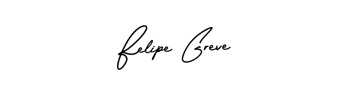Use a signature maker to create a handwritten signature online. With this signature software, you can design (AmerikaSignatureDemo-Regular) your own signature for name Felipe Greve. Felipe Greve signature style 3 images and pictures png