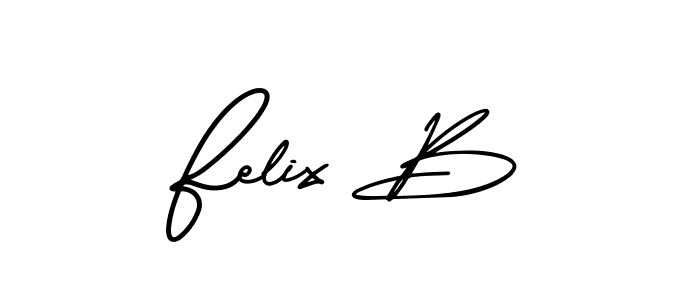 Make a beautiful signature design for name Felix B. Use this online signature maker to create a handwritten signature for free. Felix B signature style 3 images and pictures png