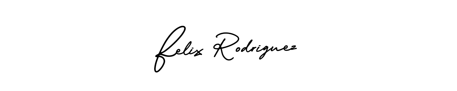 How to make Felix Rodriguez name signature. Use AmerikaSignatureDemo-Regular style for creating short signs online. This is the latest handwritten sign. Felix Rodriguez signature style 3 images and pictures png
