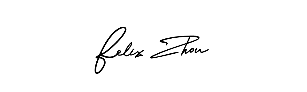 Make a short Felix Zhou signature style. Manage your documents anywhere anytime using AmerikaSignatureDemo-Regular. Create and add eSignatures, submit forms, share and send files easily. Felix Zhou signature style 3 images and pictures png