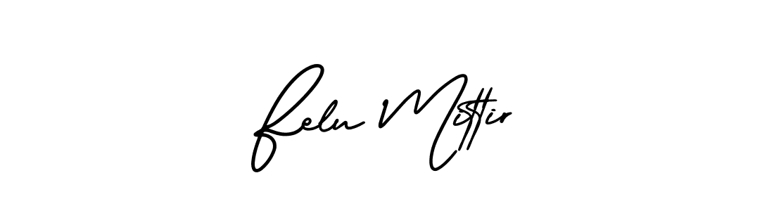 See photos of Felu Mittir official signature by Spectra . Check more albums & portfolios. Read reviews & check more about AmerikaSignatureDemo-Regular font. Felu Mittir signature style 3 images and pictures png