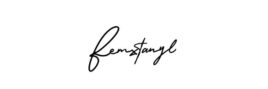 Use a signature maker to create a handwritten signature online. With this signature software, you can design (AmerikaSignatureDemo-Regular) your own signature for name Femxtanyl. Femxtanyl signature style 3 images and pictures png
