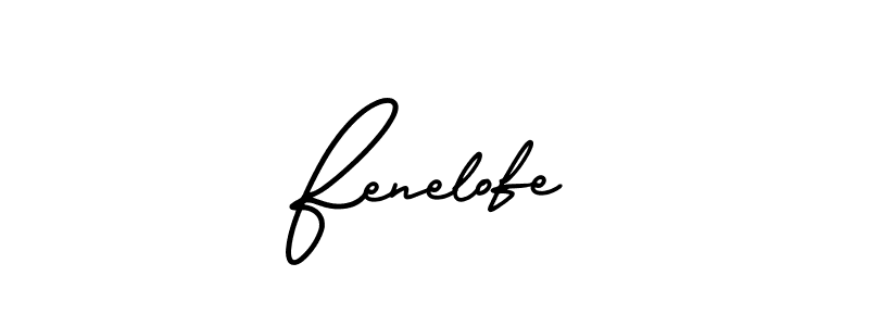 How to make Fenelofe signature? AmerikaSignatureDemo-Regular is a professional autograph style. Create handwritten signature for Fenelofe name. Fenelofe signature style 3 images and pictures png