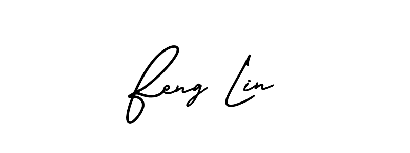 Make a beautiful signature design for name Feng Lin. Use this online signature maker to create a handwritten signature for free. Feng Lin signature style 3 images and pictures png