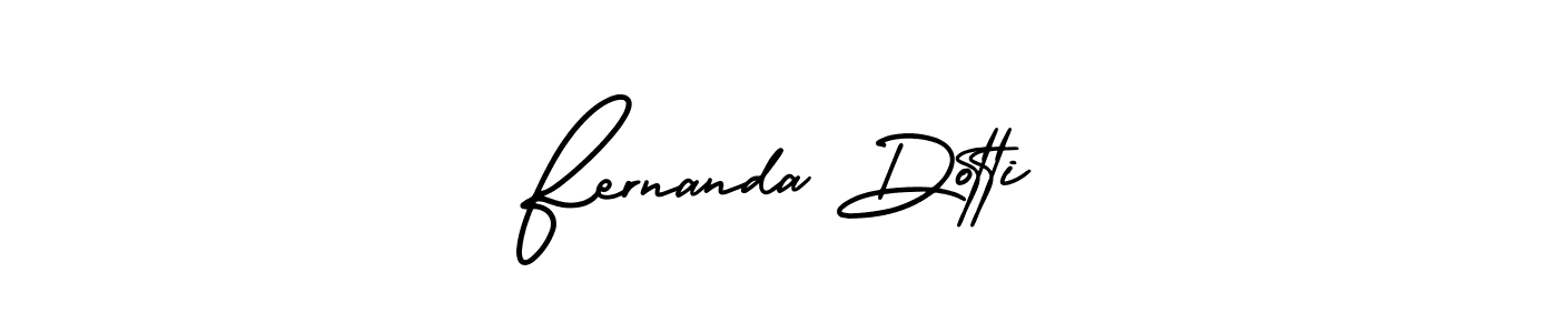 Best and Professional Signature Style for Fernanda Dotti. AmerikaSignatureDemo-Regular Best Signature Style Collection. Fernanda Dotti signature style 3 images and pictures png