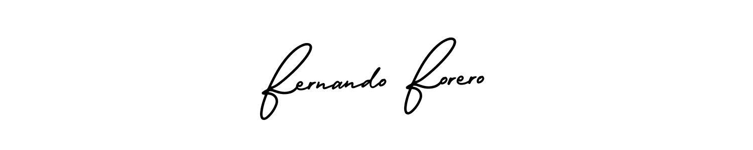 Also You can easily find your signature by using the search form. We will create Fernando Forero name handwritten signature images for you free of cost using AmerikaSignatureDemo-Regular sign style. Fernando Forero signature style 3 images and pictures png