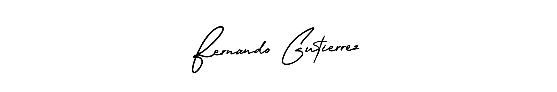 It looks lik you need a new signature style for name Fernando Gutierrez. Design unique handwritten (AmerikaSignatureDemo-Regular) signature with our free signature maker in just a few clicks. Fernando Gutierrez signature style 3 images and pictures png