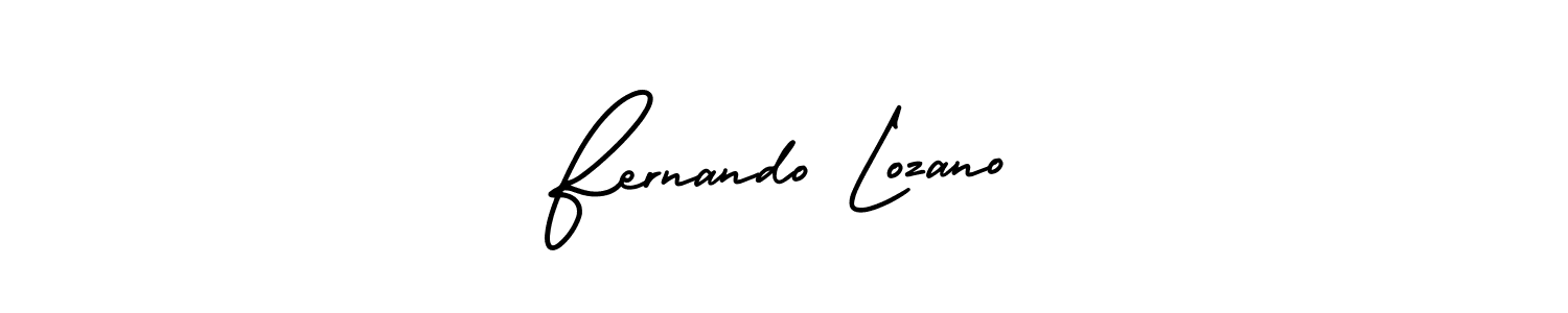 How to make Fernando Lozano signature? AmerikaSignatureDemo-Regular is a professional autograph style. Create handwritten signature for Fernando Lozano name. Fernando Lozano signature style 3 images and pictures png