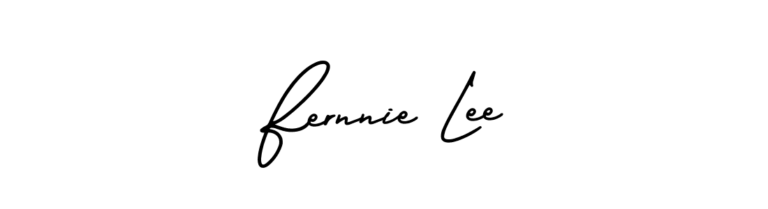 Best and Professional Signature Style for Fernnie Lee. AmerikaSignatureDemo-Regular Best Signature Style Collection. Fernnie Lee signature style 3 images and pictures png