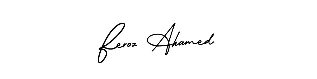 Here are the top 10 professional signature styles for the name Feroz Ahamed. These are the best autograph styles you can use for your name. Feroz Ahamed signature style 3 images and pictures png