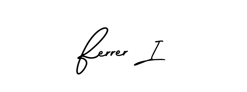 Once you've used our free online signature maker to create your best signature AmerikaSignatureDemo-Regular style, it's time to enjoy all of the benefits that Ferrer I name signing documents. Ferrer I signature style 3 images and pictures png