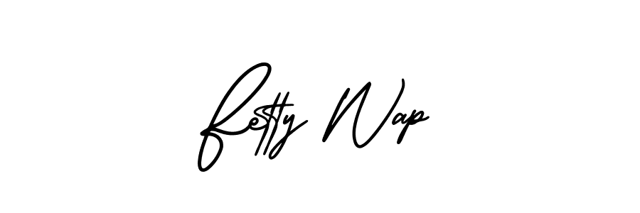 It looks lik you need a new signature style for name Fetty Wap. Design unique handwritten (AmerikaSignatureDemo-Regular) signature with our free signature maker in just a few clicks. Fetty Wap signature style 3 images and pictures png